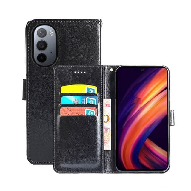 Mobil lommebok 3-kort Motorola Edge X30 - Sort