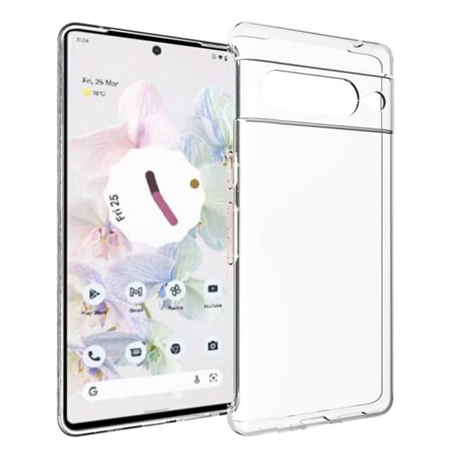Silikone cover gennemsigtig Google Pixel 7 Pro