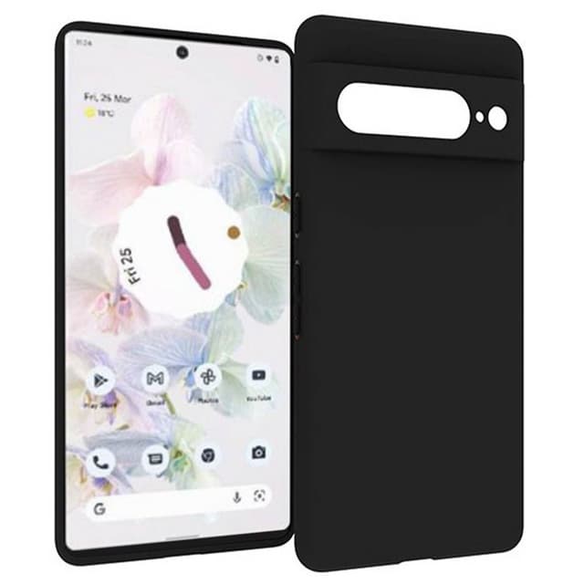 Silikondeksel Google Pixel 7 Pro  - Svart