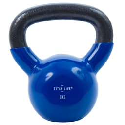 TITAN LIFE Kettlebell 8 Kg., Blå