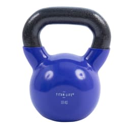 TITAN LIFE Kettlebell 10 Kg., Lilla