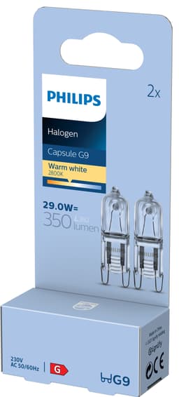 Philips halogenlys G9 8719514334618
