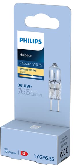 Philips halogeenilamppu GY6.35 8719514334892