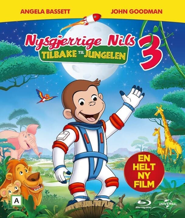 Nysgjerrige Nils 3: Tilbake Til Jungelen (Blu-ray)