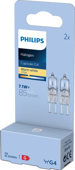 Philips halogeenilamppu G4 8719514334793
