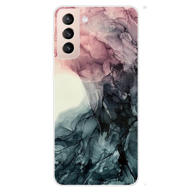 SKALO Samsung S22+ Marmor TPU-skal - Motiv 11