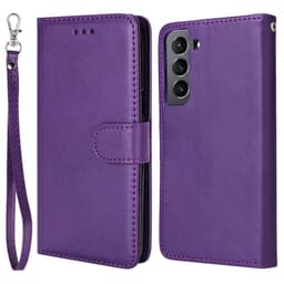 SKALO Samsung S22 Magnetisk cover/tegnebog ""2 i 1"" - Lilla