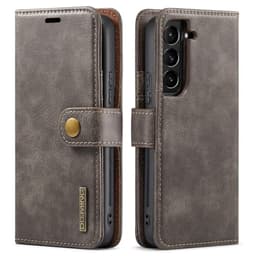 DG MING Samsung S22 2-i-1 Magnet Pungetui - Grå