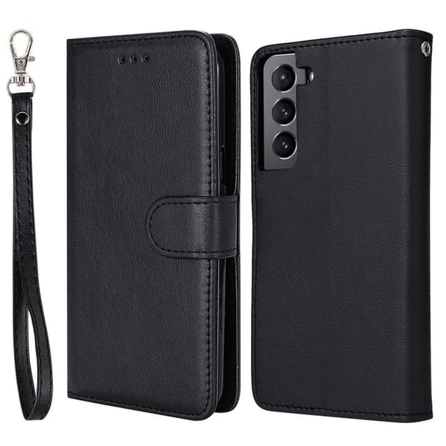 SKALO Samsung S22 Magnetskal/plånbok ""2 i 1"" - Svart