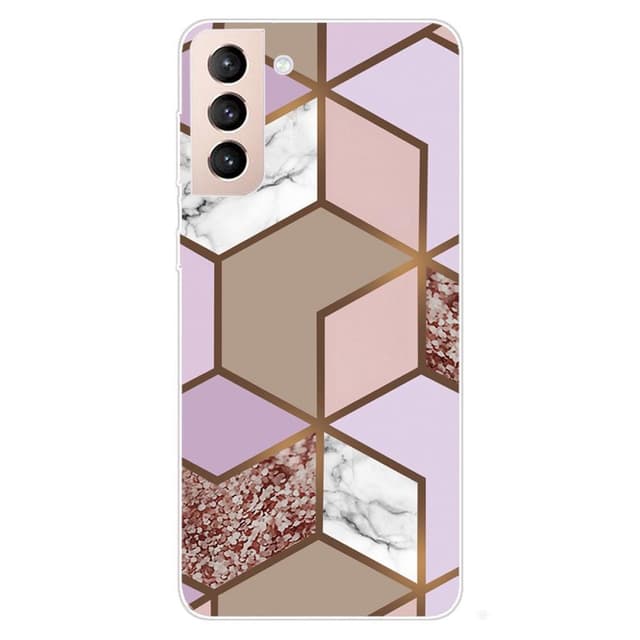 SKALO Samsung S22 Marmor TPU-cover - #9