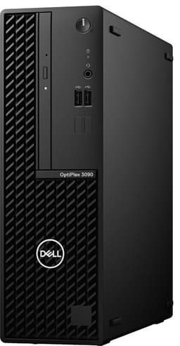 Dell OptiPlex 3090 SFF i5/8/256 GB lille stationær computer (sort)