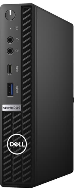 Dell OptiPlex 7090 MFF stasjonær mini-PC i7/16/256 GB (sort)