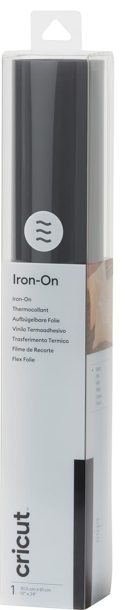 Cricut Everyday Iron-On strykeark 30x60cm (sort)