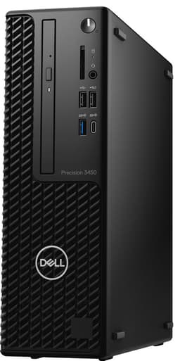 Dell Precision 3450 SFF i7/16/512 GB lille og stationær computer (sort)