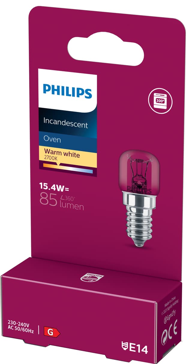 ugnsglödlampa 15.4W E14 871951433453300