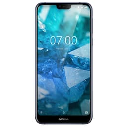 Nokia 7.1 smartphone (midnattsblå)