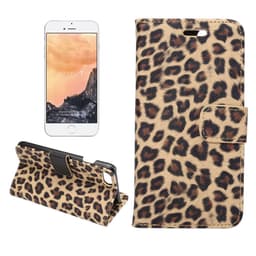 iPhone 7 / iPhone 8 / SE Plånboksfodral / Fodral Leopard Gul - Brun