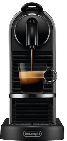 Nespresso CitiZ kaffemaskine fra Delonghi EN220T (platin/stål)