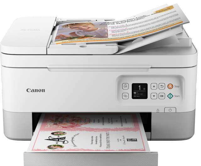 Canon Pixma TS7451i 3-i-1 inkjet-fargeskriver (hvit)