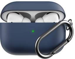 PodSkinz HybridShell AirPods Pro ladeetui m/ nøkkelhank (blå)