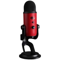 Blue Yeti mikrofon (satin rød)