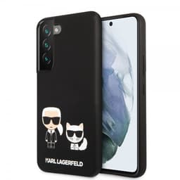 Karl Lagerfeld Samsung Galaxy S22 Kuori Karl & Choupette Musta