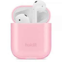 holdit AirPods 1/2 Kuori Seethru Bright Pink