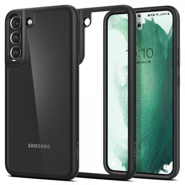 Spigen Samsung Galaxy S22 Plus Deksel Ultra Hybrid Matte Black
