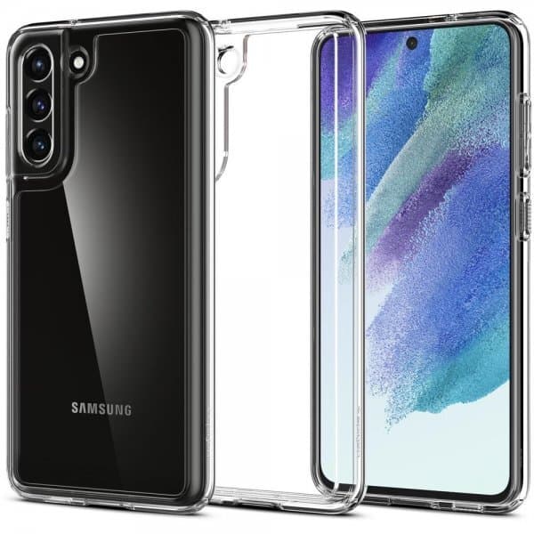 Spigen Samsung Galaxy S21 FE Skal Ultra Hybrid Crystal Clear