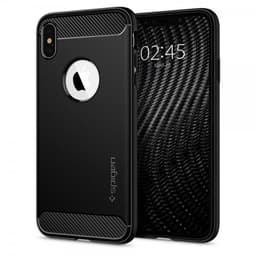 Spigen Rugged Armor Skal till iPhone Xs / X Matte Black
