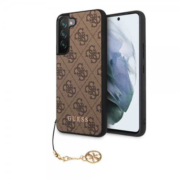 Guess Samsung Galaxy S22 Skal 4G Charms Brun