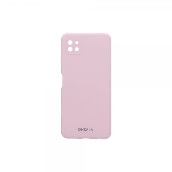 Onsala Samsung Galaxy A02s Cover Silikone Sand Pink