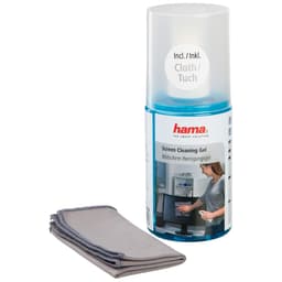 Hama skärmrengöring gel med torkduk (200 ml)