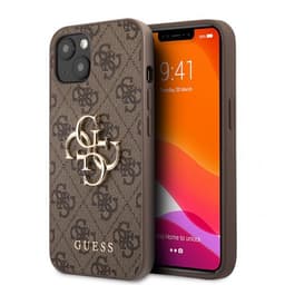 Guess iPhone 13 Mini Cover Big Logo Brun