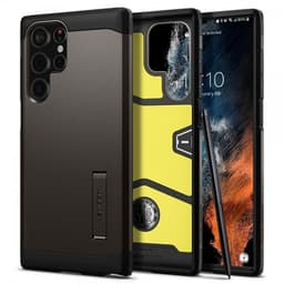 Spigen Samsung Galaxy S22 Ultra Kuori Tough Armor Gunmetal