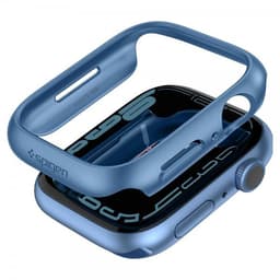 Spigen Apple Watch 41mm Deksel Thin Fit Metallic Blue
