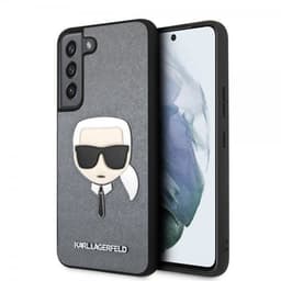 Karl Lagerfeld Samsung Galaxy S22 Plus Skal Saffiano Karl Silver