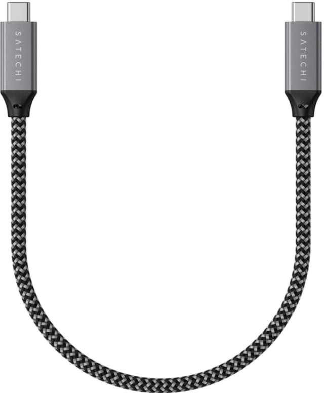 Satechi USB4 USB-C-til-USB-C-kabel 25 cm