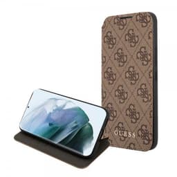 Guess Samsung Galaxy S22 Plus Kotelo 4G Logo Ruskea