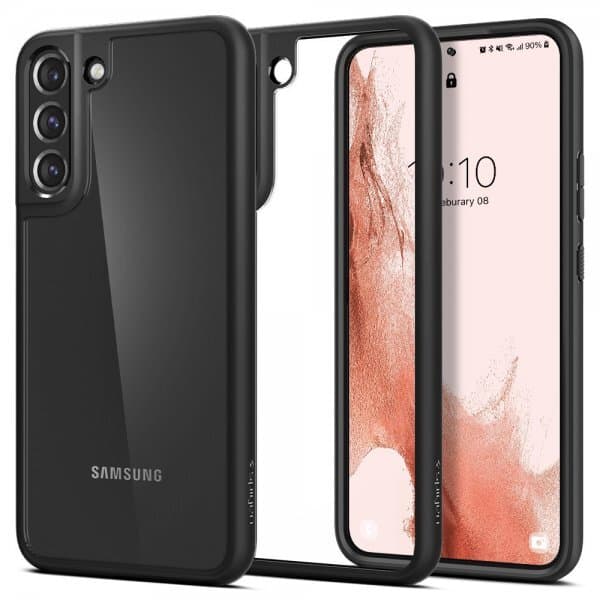 Spigen Samsung Galaxy S22 Skal Ultra Hybrid Matte Black