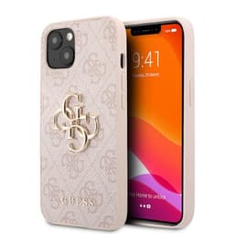 Guess iPhone 13 Cover Big Logo Lyserød