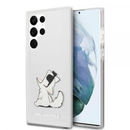 Karl Lagerfeld Samsung Galaxy S22 Ultra Kuori Fun Choupette Läpinäkyvä Kirkas