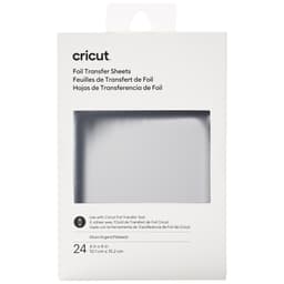 Cricut Transfer Foil Sheets 10x15 cm (sølv)