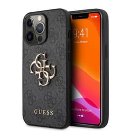 Guess iPhone 13 Pro Max Skal Big Logo Grå