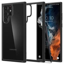 Spigen Samsung Galaxy S22 Ultra Kuori Ultra Hybrid Matte Black