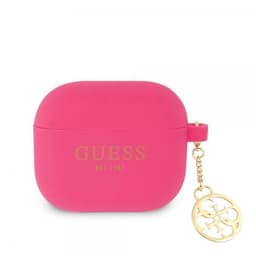 Guess AirPods 3 Kuori 4G Charms Fuchsia