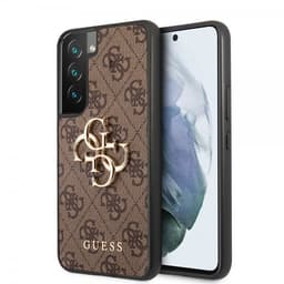 Guess Samsung Galaxy S22 Skal 4G Logo Brun