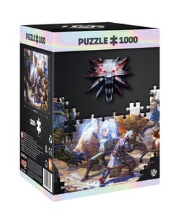 THE WITCHER : GERALT & TRISS IN BATTLE PUZZLES 1000