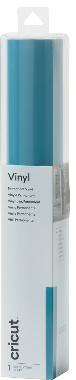Cricut Premium Vinyl Permanent vinyylirulla (Teal)