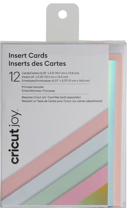 Cricut Joy indstikskort A2 12-pak (princess)